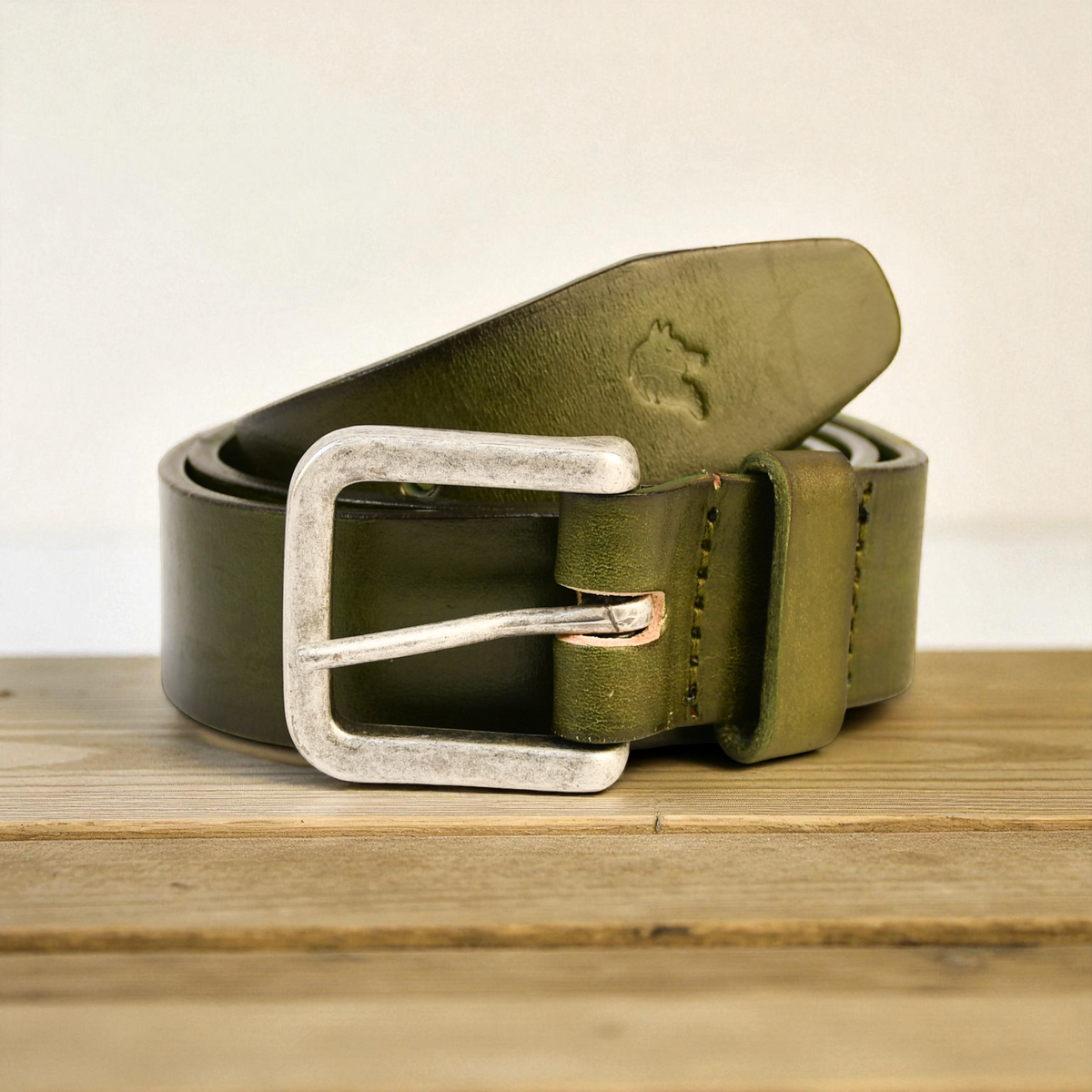Belt - Olive – Modern Rugged Leather