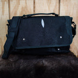 Stingray Leather Hide Laptop Bag