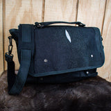 Stingray Leather Hide Laptop Bag